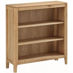 AM Dunmore Oak Low Bookcase